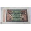 Image 1 : GERMAN 20,000 MARK BANK NOTE VF