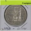 Image 1 : 1858-1958 CANADIAN B.C SILVER DOLLAR