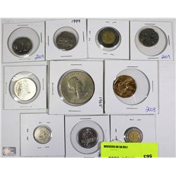 ESTATE 10 PC COIN MIXTURE