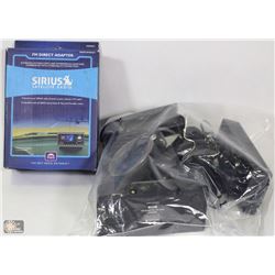 SIRIUS SATELLITE RADIO W/ ACCESSORIES