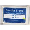 Image 1 : RESTFUL SLEEP QUILTED FEATHER AND DOWN PILLOW