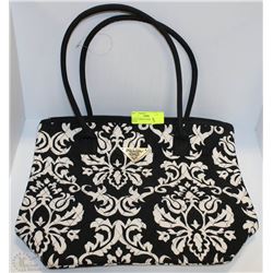 REPLICA PRADA PURSE - BLACK & WHITE