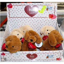 DISPLAY OF WUFF YOU VALENTINE DOGS
