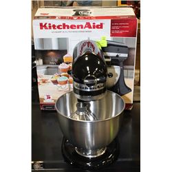 KITCHEN AID 4.3LITRE STAND MIXER - BLACK
