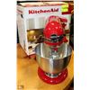 Image 1 : KITCHENAID 4.3 LITRE STAND MIXER - RED