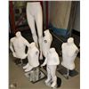 Image 1 : LOT OF 6 MANNEQUINS  AND A PAIR OF FEET
