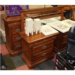 STORAGE SEIZURE 4 PC BEDROOM FURNITURE SET INCL