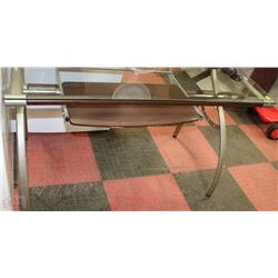 METAL & GLASS DESK
