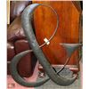 Image 1 : XL  AMPERSAND WALL HANGING 26"X34"H
