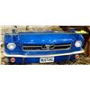 Image 1 : FORD MUSTANG DISPLAY SHELF W/WORKING HEADLIGHTS