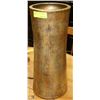 Image 1 : LARGE GOLD TONE VASE