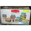 Image 1 : RUBBERMAID 24 PC TUPPERWARE SET