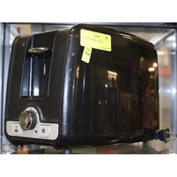 2 SLICE TOASTER - BLACK