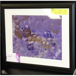 ORIGINAL SIGNED OIL ON CANVAS - 8.5X11" MATTED/FR