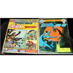 THE BRAVE AND THE BOLD COMICS - #116 & 119