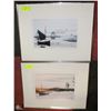 Image 1 : SET OF 2 WATER COLOR PRINTS - SAILBOAT