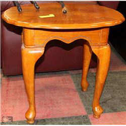 PAIR OF ANTIQUE VICTORIAN STYLE WOOD END TABLES