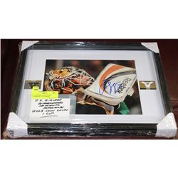 J.S. GIGUERE GUARANTEED AUTHENTIC AUTOGRAPH