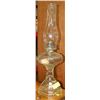 Image 1 : VINTAGE GLASS OIL LAMP