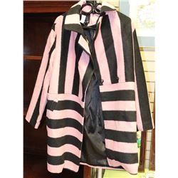 NEW LINED DESIGNER COCOBELLA WINTER COAT , PINK &