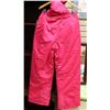 Image 1 : NEW ATHLETIC WORKS GIRLS HOT PINK SNOW PANTS
