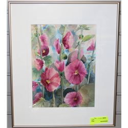 FLORAL FRAMED PRINT