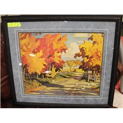 COUNTRY ROAD BY A.J. CASSON (GROUP OF SEVEN)