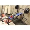 Image 1 : WEIGHT BENCH W/ WEIGHTS