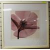 Image 1 : 2 FRAMED FLOWER PICTURES 30"X30" EACH