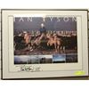Image 1 : FRAMED AND SIGNED IAN TYSON COWBOY PICTURE