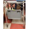 Image 1 : FOLDABLE METAL WALKER WITH NEW TRAY