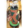 Image 1 : GOLF BAG ALARM CLOCK WITH RADIO