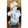 Image 1 : LITTLE BOY BASEBALL PLAYER STATUE