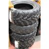 Image 1 : NEW FULL SET CARLISLE AT2 QUAD TIRES