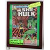 Image 1 : SHE HULK # 15 COMIC BOOK DISPLAY 35 YEAR OLD