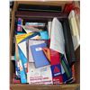 Image 1 : BOX FULL OF OFFICE SUPPLIES INCL. LABELS,