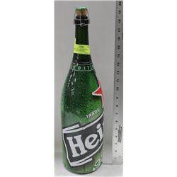 SPECIAL EDITION 3L HEINEKEN GLASS BEER BOTTLE W/