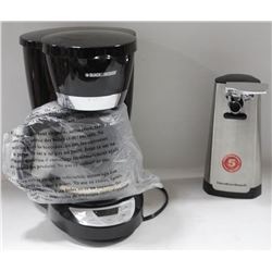 FLAT OF BLACK&DECKER COFFEE MAKER AND