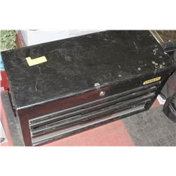 STANLEY TOOL BOX WITH CONTENT INCL ALMOST COMPLETE