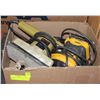 Image 1 : 2 SANDERS BLACK & DECKER AND DEWALT