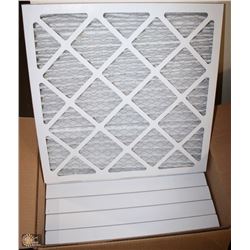 CASE OF 8 20X20 X2 FURNACE FILTERS