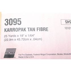 25 YARD ROLL OF KARROPAK TAN FIBRE