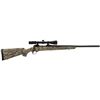 Image 1 : Savage 22214 11 Trophy Predator Hunter Bolt 22-250 Rem 22" 4+1 Wood Mossy Oak Brush Stk Black