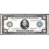 Image 1 : 1914 $20 Large Size Federal Reserve Note