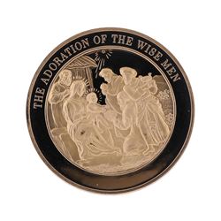 Franklin Mint Thomason Medallic Bible Proof Bronze Medal