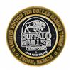 Image 1 : .999 Silver Buffalo Bills Resort & Casino $10 Gaming Token Limited Edition