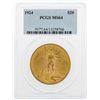 Image 1 : 1924 $20 St. Gaudens Double Eagle Gold Coin PCGS MS64