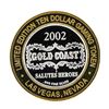 Image 1 : .999 Silver Gold Coast Las Vegas Nevada $10 Casino Limited Edition Gaming Token