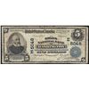 Image 1 : 1902 $5 PB The Riggs National Bank of Washington Bank Note