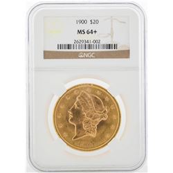 1900-S $20 Liberty Head Double Eagle Gold Coin NGC MS64+